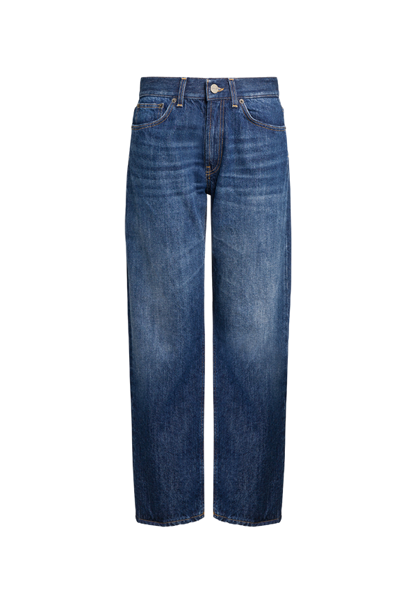 Dondup - Jeans Dafne regular in denim fisso