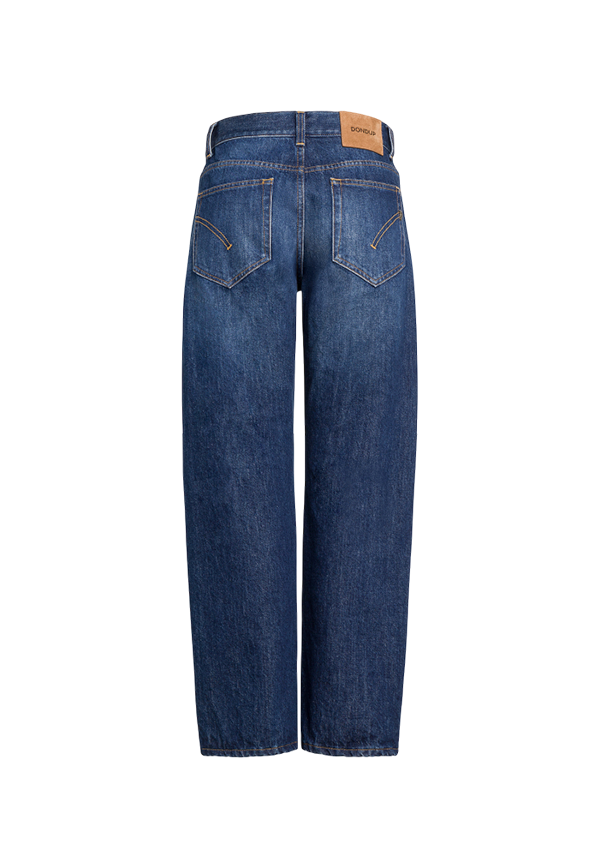 Dondup - Jeans Dafne regular in denim fisso