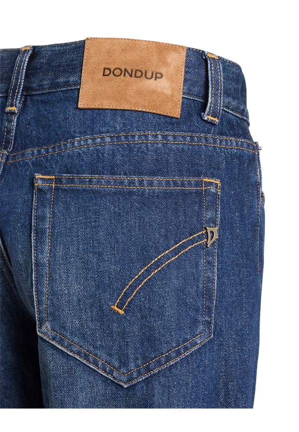 Dondup - Jeans Dafne regular in denim fisso