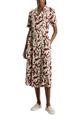 Woolrich - Nature Pattern Wrap Dress