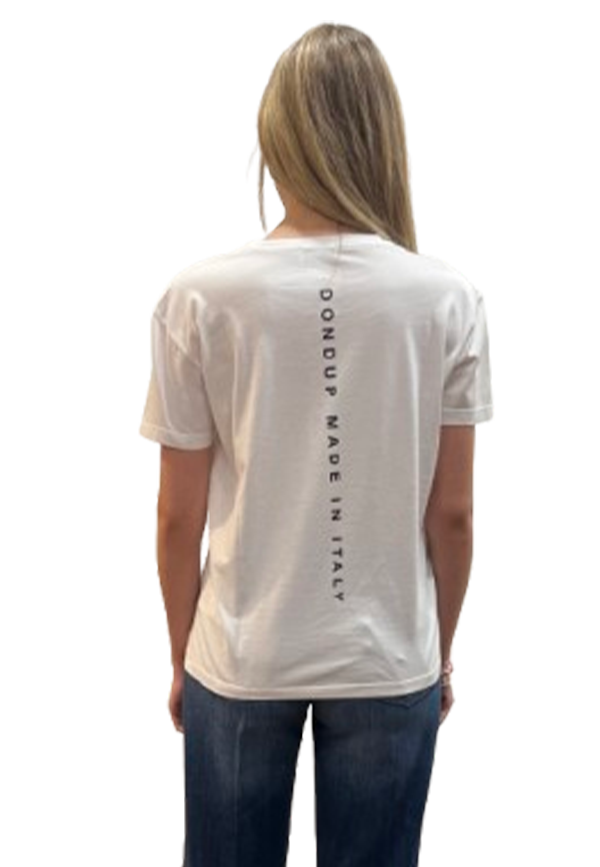 Dondup - Regular crew-neck jersey T-shirt