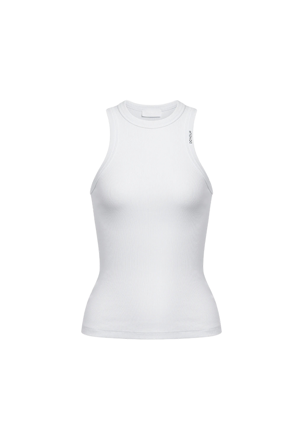Dondup - Canotta girocollo slim in costina di cotone