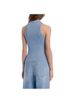 Dondup - Canotta girocollo slim in costina di cotone