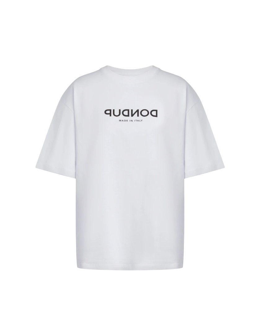 Dondup - T-shirt girocollo regular in jersey