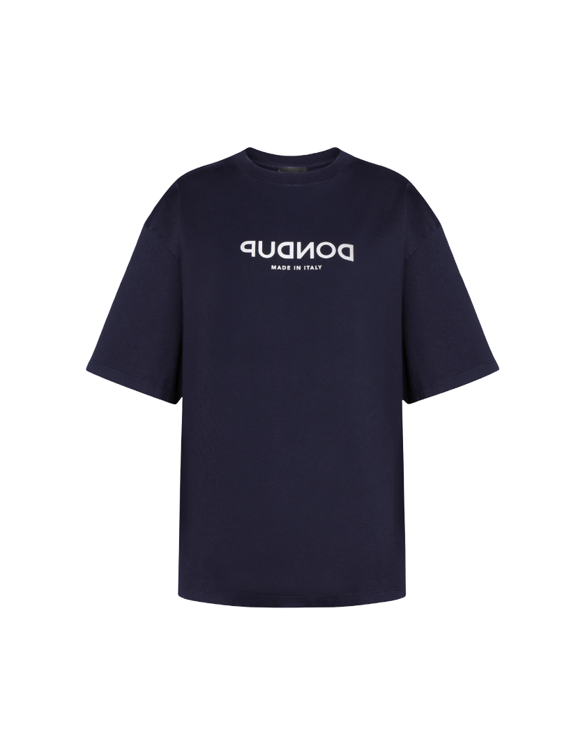 Dondup - T-shirt girocollo regular in jersey