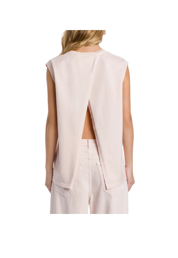 Dondup - T-shirt girocollo regular in jersone trattato