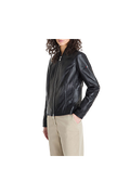 Peuterey - LOVER 07 Biker corto in nappa tinta