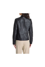 Peuterey - LOVER 07 Biker corto in nappa tinta