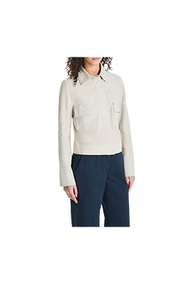 Peuterey - ERA SUEDE 02 Camicia in pelle scamosciata