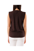 Kontatto - Top drappeggio lurex