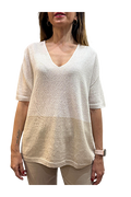 Biancalancia - T-Shirt scollo V