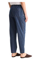 Biancalancia - Pantaloni in cotone light denim