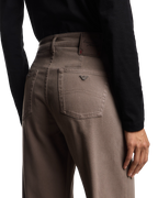 Emporio Armani - J33 mid-rise, wide-leg jeans