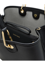 Emporio Armani - Shopper media MyEA stampa cervo