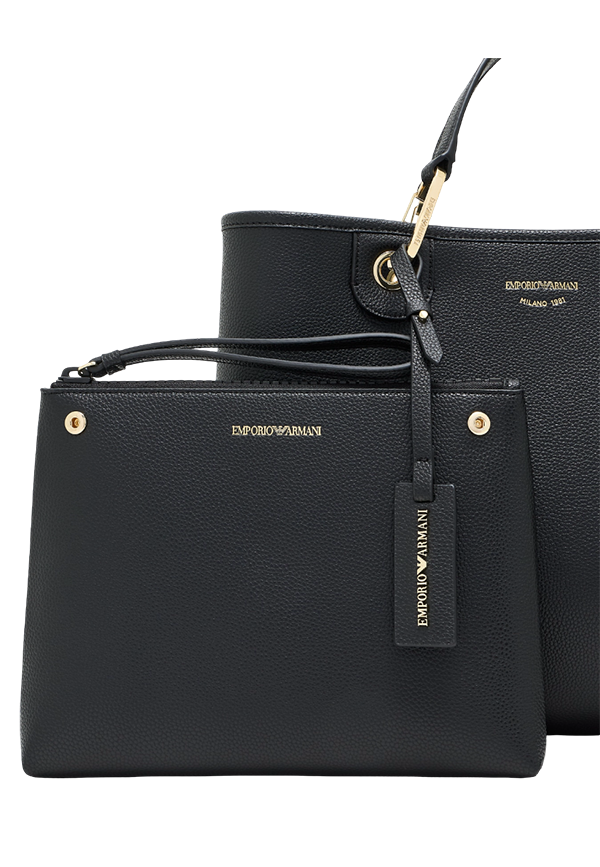 Emporio Armani - MyEA medium deer print shopper bag