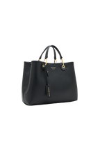 Emporio Armani - Shopper media MyEA stampa cervo