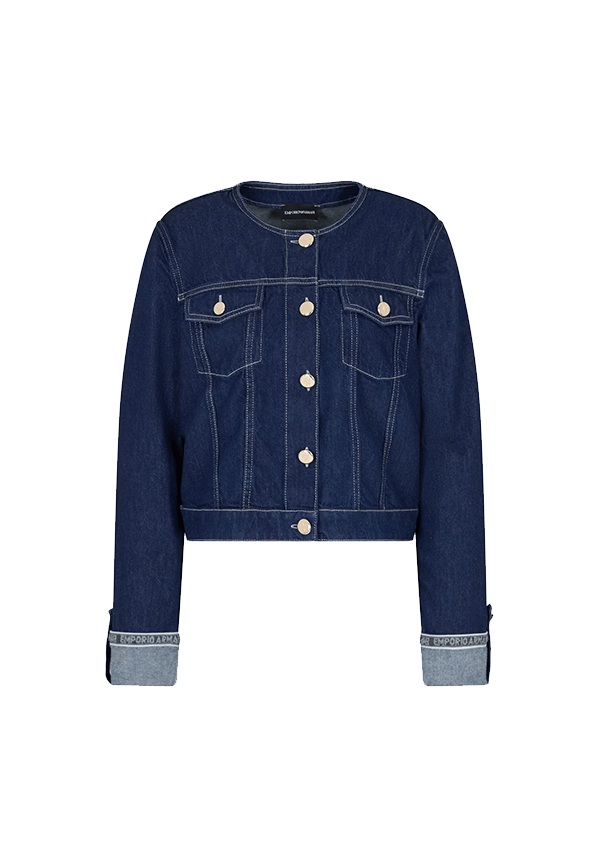 Giorgio Armani - Giacca in denim di cotone