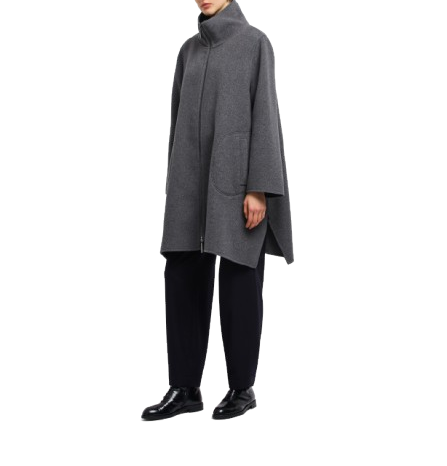 Emporio Armani - Cappotto in panno di lana