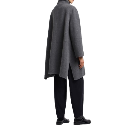 Emporio Armani - Cappotto in panno di lana