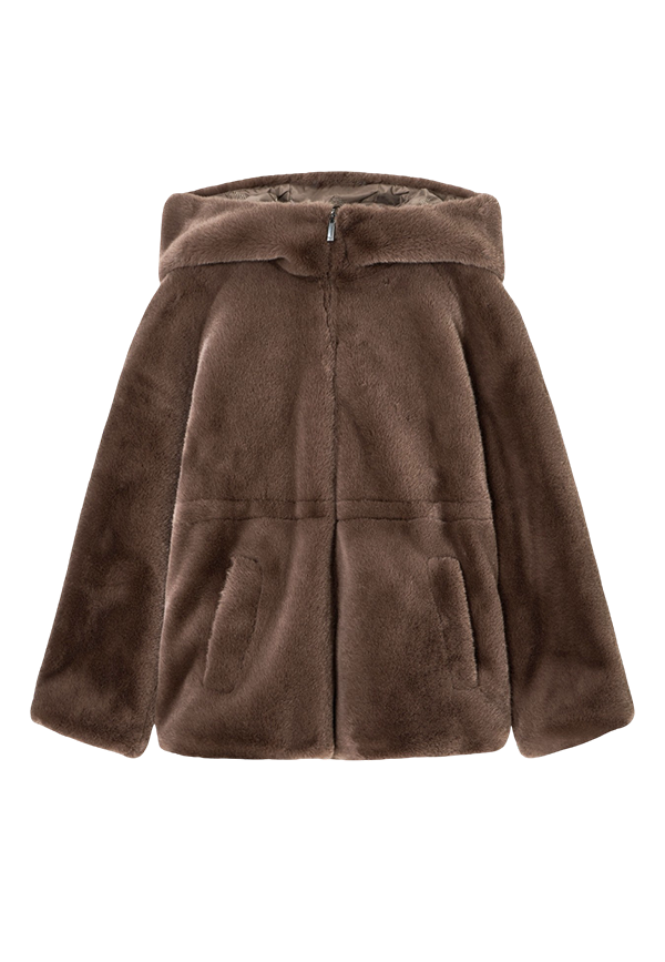Emporio Armani - Blouson reversibile con cappuccio