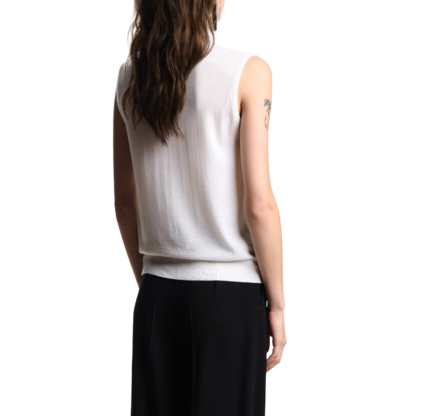 Emporio Armani - Top dolcevita in lana vergine