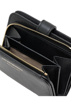 Emporio Armani - Portafoglio bifold in pelle bottalata