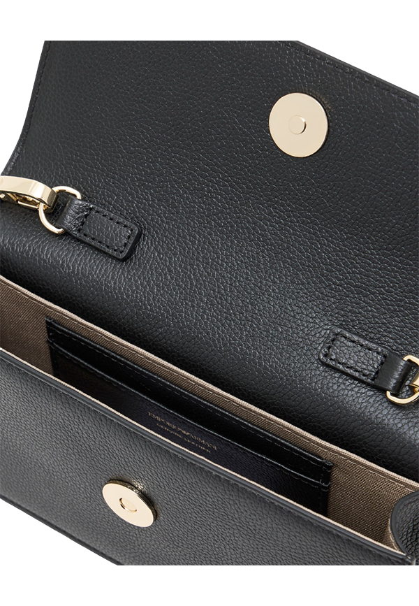 Emporio Armani - Tumbled leather mini bag