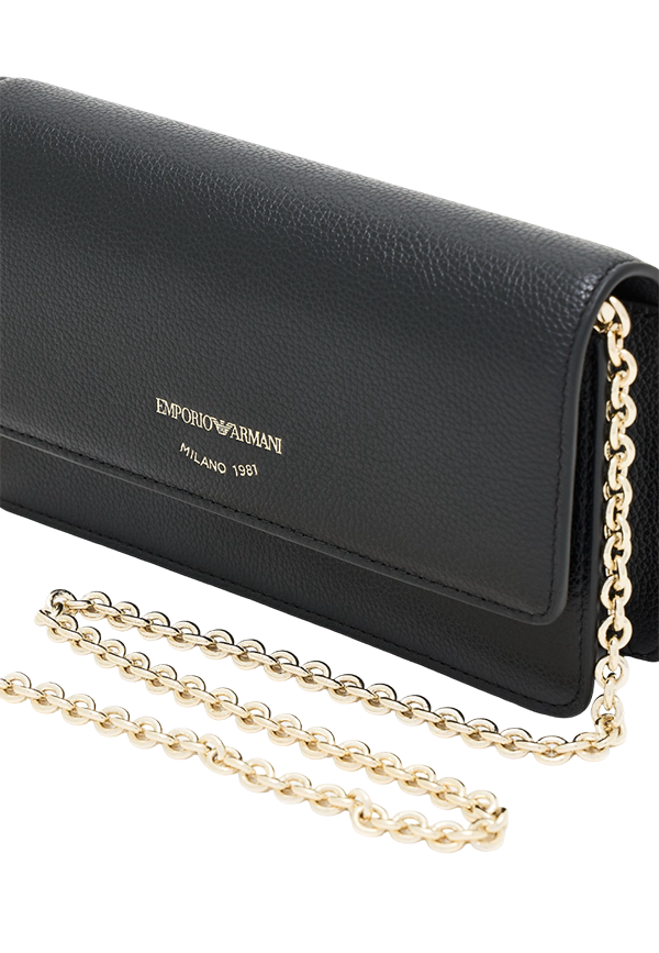 Emporio Armani - Tumbled leather mini bag
