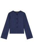 Emporio Armani - Camicia in tessuto fluido jacquard micro leopardato ASV
