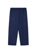 Emporio Armani - Pantaloni in tessuto fluido jacquard micro leopardato ASV