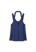 Emporio Armani - Top in tessuto fluido jacquard micro leopardato ASV