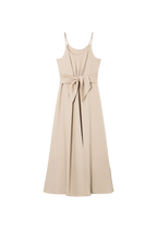 Emporio Armani - Abito in twill crepe con fusciacca