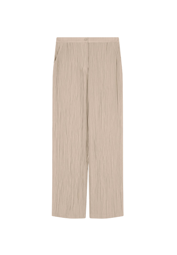 Emporio Armani - Pantaloni in creponne plissé sparkling