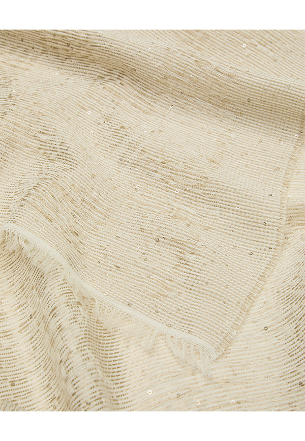 Emporio Armani - Stola con micro paillettes