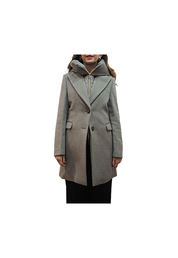 White Wise - Baronetto con pettorina imbottita