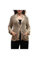 Kangra - Blazer punto rete con paillettes