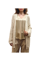 Jucca - Giacca in maglia inglese