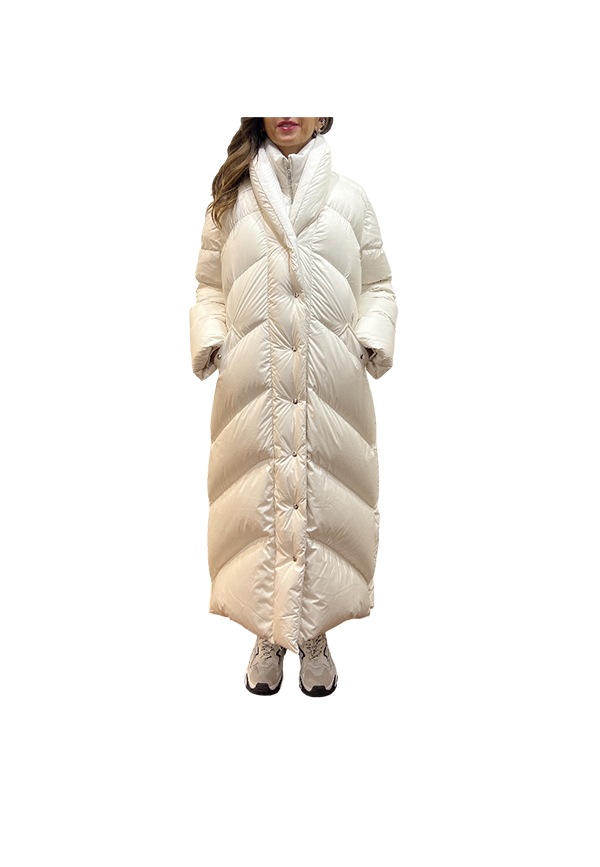 ADD - Down coat with inner bib