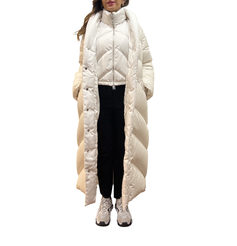 ADD - Down coat with inner bib