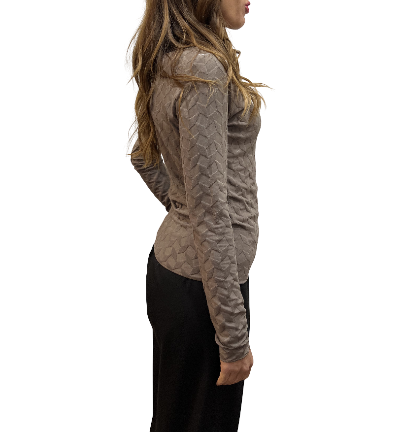 Emporio Armani - Maglia in jersey jacquard