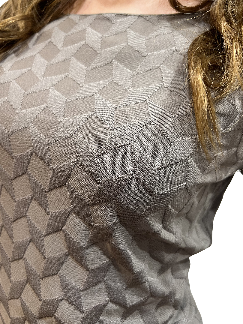 Emporio Armani - Maglia in jersey jacquard