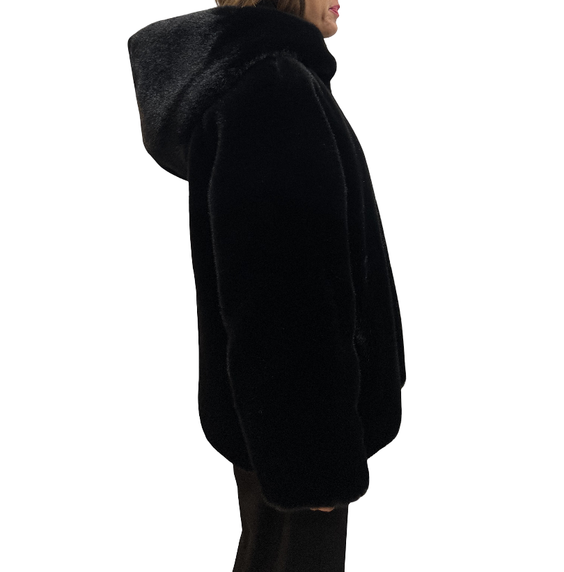 Emporio Armani - Blouson reversibile con cappuccio