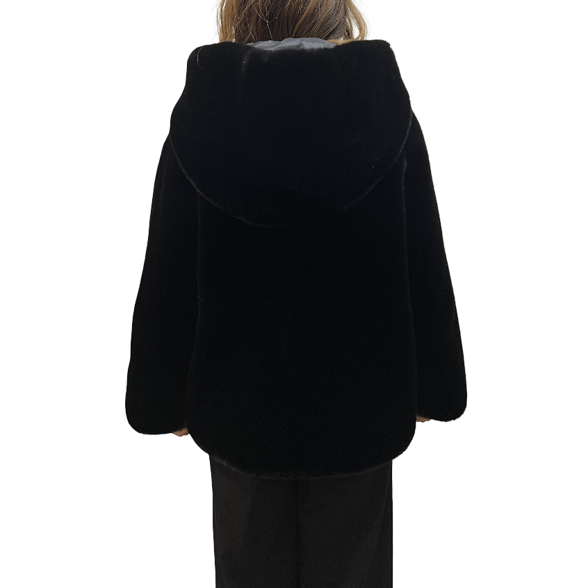 Emporio Armani - Blouson reversibile con cappuccio