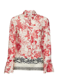Simona Corsellini - Camicia in stampa flower ink