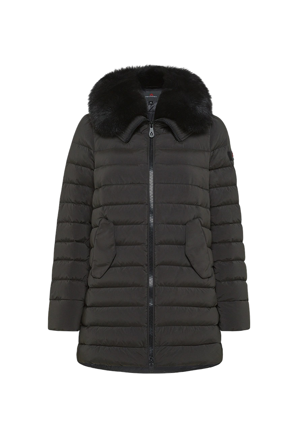 Peuterey - ITOKA ML FUR | Piumino lungo con pelliccia in tono colore