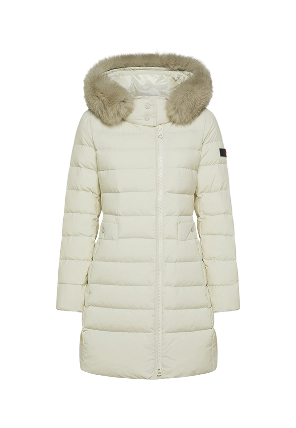 Peuterey - SERIOLA ML 06 FUR | Piumino lungo con collo alto e pelliccia