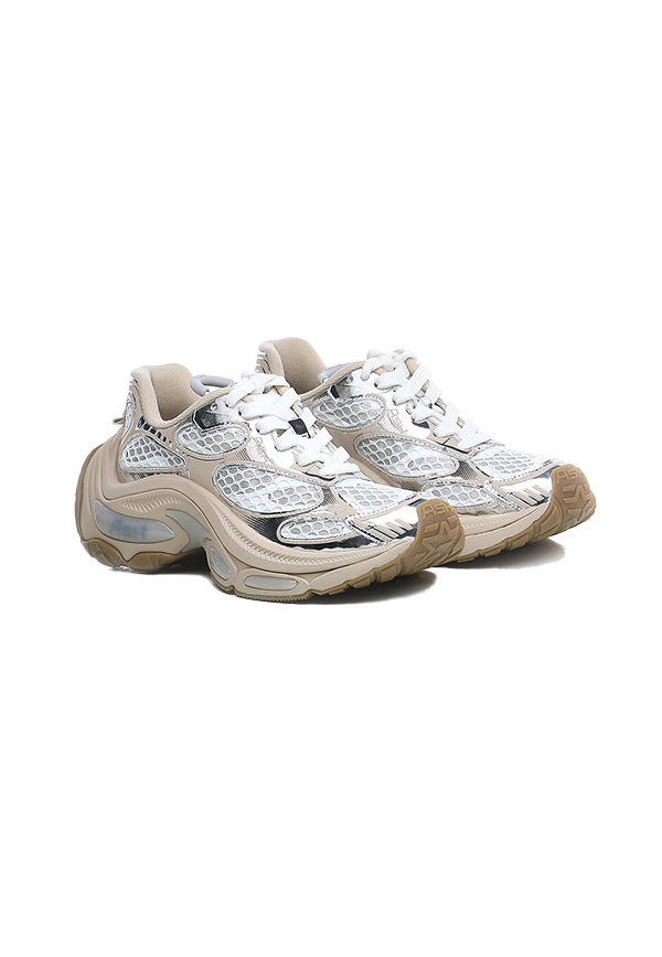 Ash - Sneaker Silver Dragon