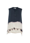 Manila Grace - Blusa a Polo Tie Dye