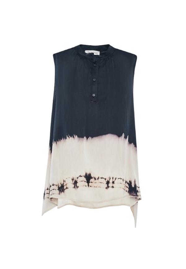 Manila Grace - Blusa a Polo Tie Dye