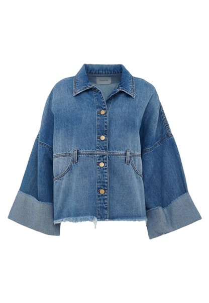 Manila Grace - Giubbotto Over Denim